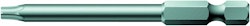 WERA 867/4 Z TX 40 x 89 mm Bits for TORX socket screws TX 40x89
