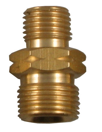 Mittstycke 1/4" x 3/8" vänster