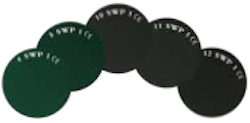 Runda svetsglas 50mm Din5