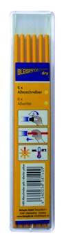 BLEISPITZ Lösa stift till dry Profi Krita gul 6st