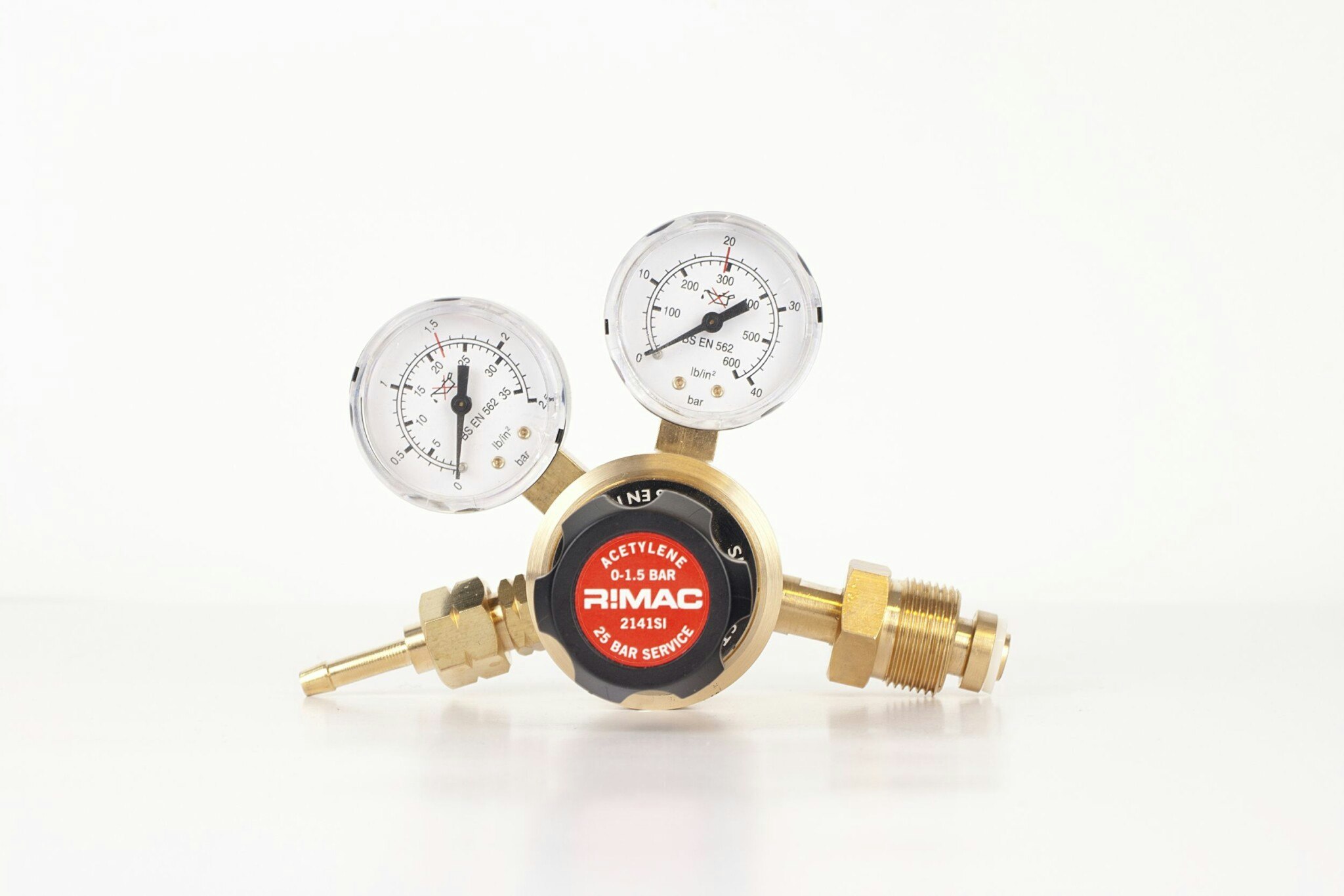 R!MAC Gasregulator Acetylene Max arb.tryck 1,5 bar