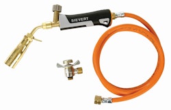 SIEVERT PRO 86 Brännarset Inkluderar 2 m slang, handtag 3486, brännare 2941, halsrör 3511 och ventil