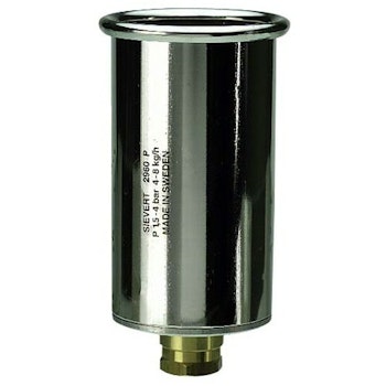 SIEVERT PRO 88 Brännare, rostfritt stål, Ø 34 mm, 1000 g/h 2 bar, 1900 g/h 4 bar