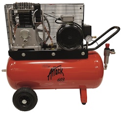 Kompressor 5,5 Hk,480L/min,90L tank, 400V