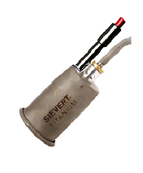 SIEVERT Titaniumbrännare. 70mm. Piezo