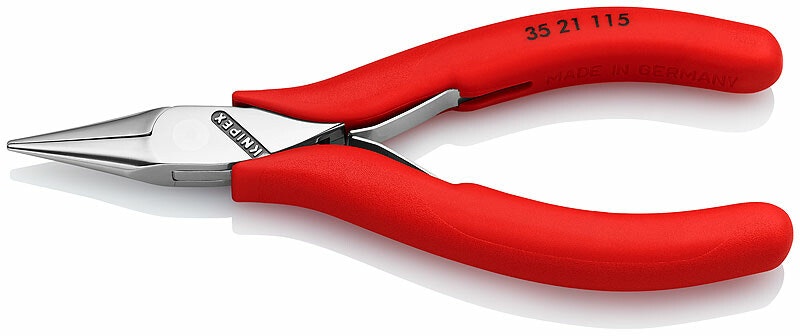 KNIPEX Elektronikgriptång rund käft 115 mm