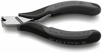 KNIPEX Ändavbitare m fjäder 115 mm