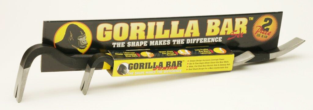 GORILLA BAR 2-pac 14"-24"
