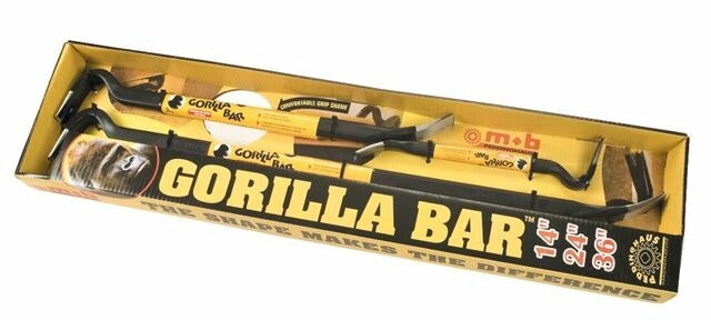 GORILLA BAR Brytjärnsats 14"-24"-36"
