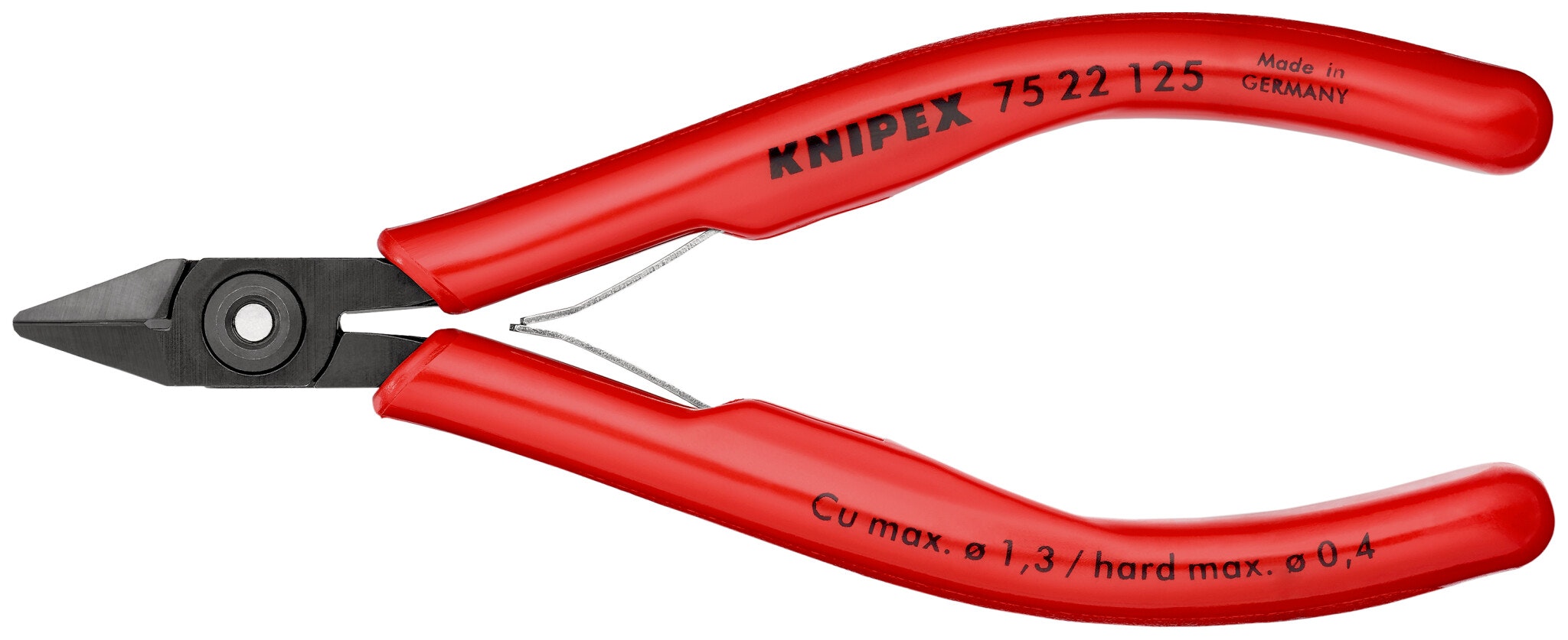 KNIPEX Elektroniksidavbitare Med plastöverdrag