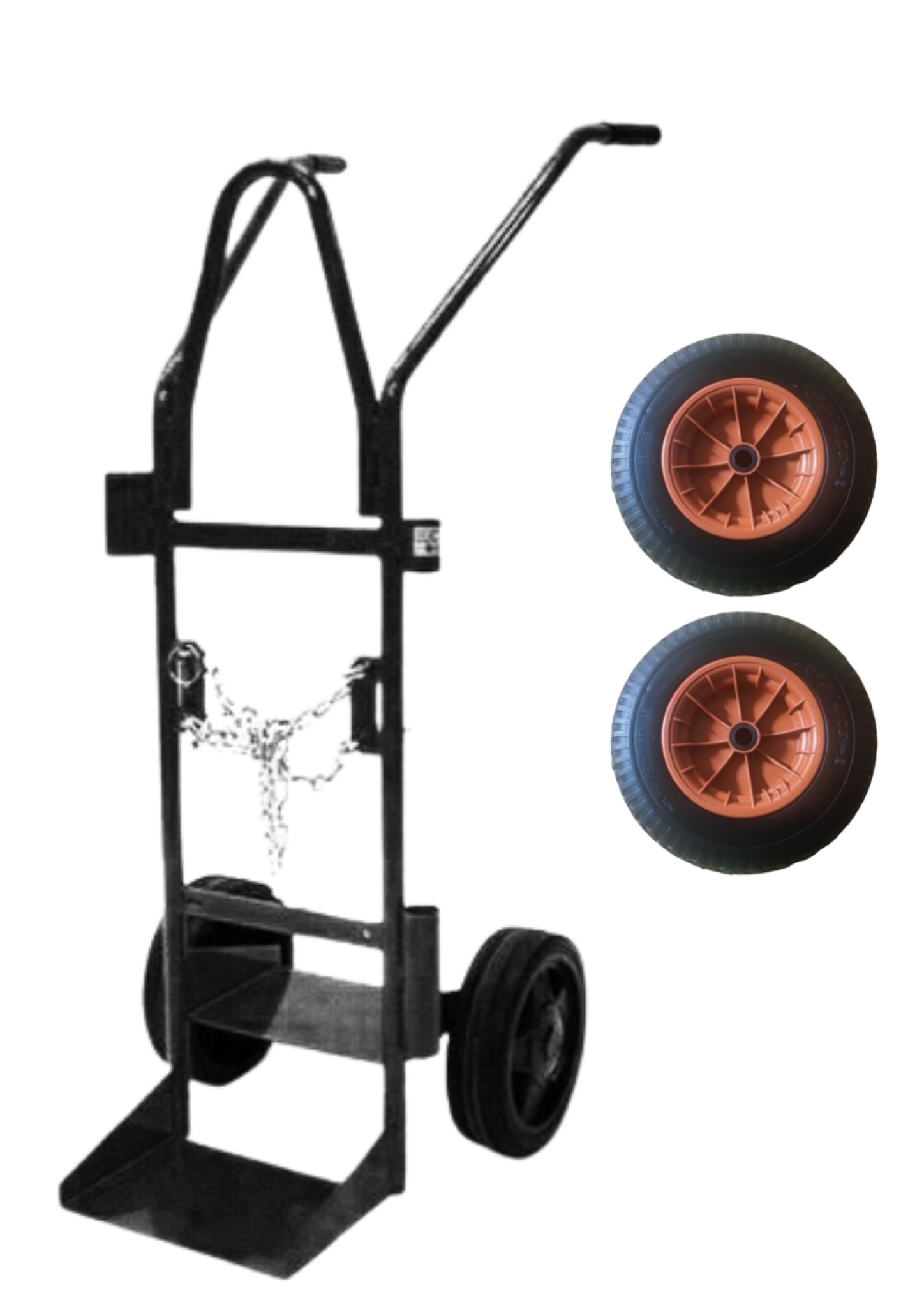 Gaskärra MAX 20 med PU-hjul
