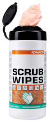 MACO Scrub Wipes Extreme Orange 75st
