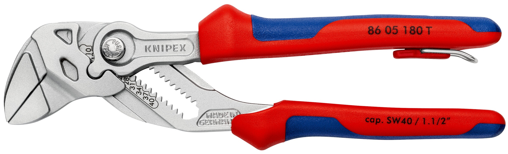 KNIPEX Tångnyckel Tång- och skruvnyckel i ett verktyg