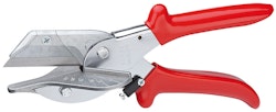 KNIPEX Geringssax för plast- och gummiprofiler 215 mm