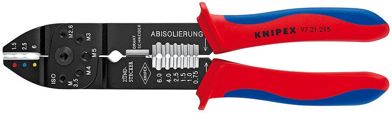 KNIPEX Kabelsko/presstång 215 mm