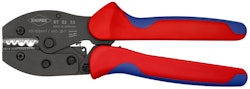 KNIPEX PreciForce® Presstång Med flerkomponentsöverdrag brunerat 220 mm