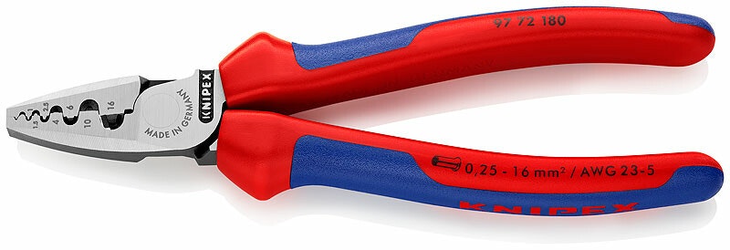 KNIPEX Crimptång för ändhylsor