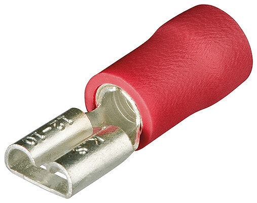 KNIPEX Flatstifthylsa Röd 0,5-1,0 100st