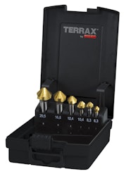 RUKO Terrax Försänkarsats 6,3-20,5mm TiN