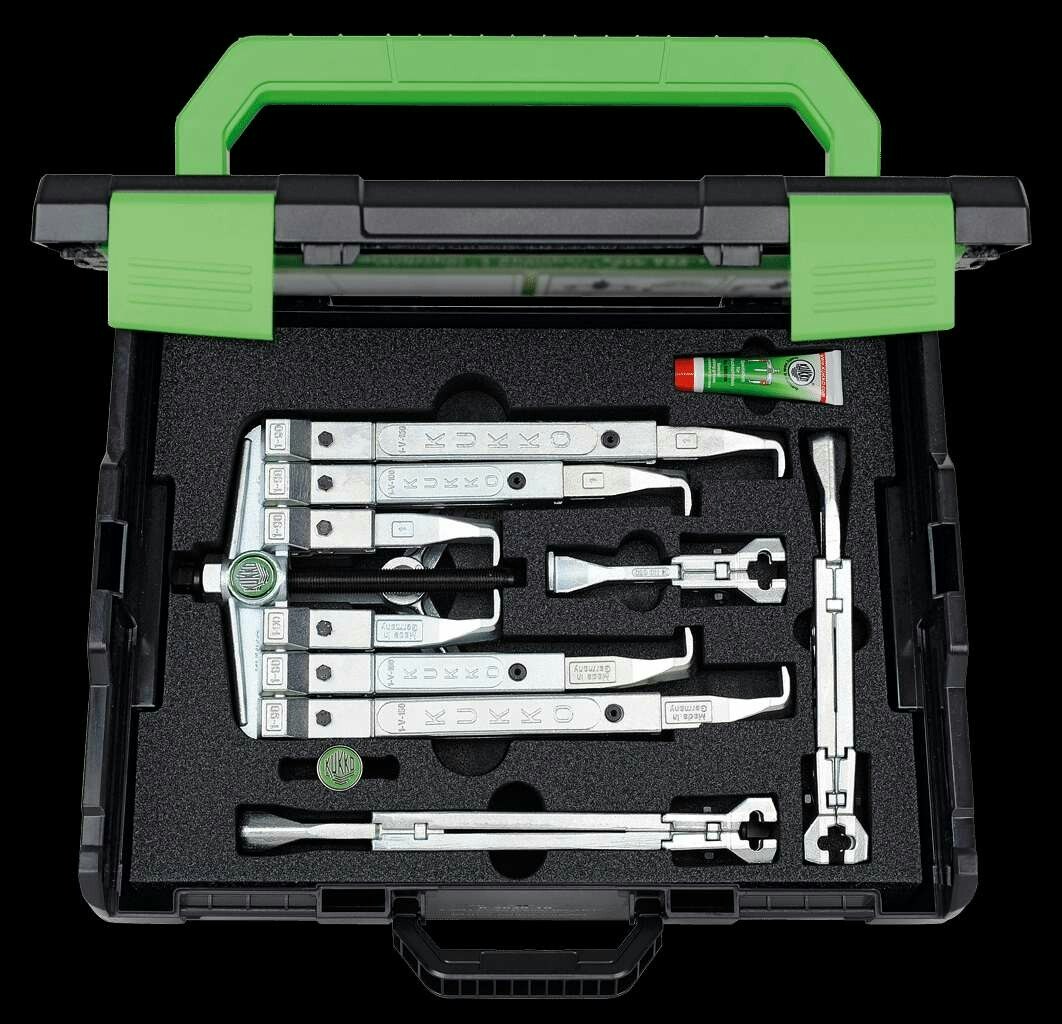 KUKKO Sets of universal  2- and 3-arm pullers