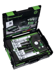 KUKKO 2-arm/3-arm puller set with quick adjust and 2 hook types