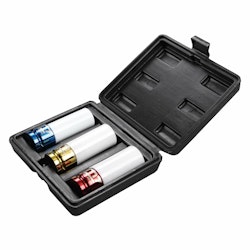 M7 Krafthylsset 1/2"- 17,19,21mm för Alu.fälgar