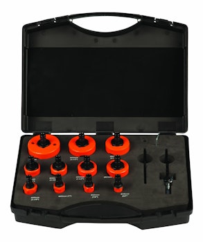 MANDREX MXqs Hole Saw Kit - Industrial - Multi-purpose SuperXcut