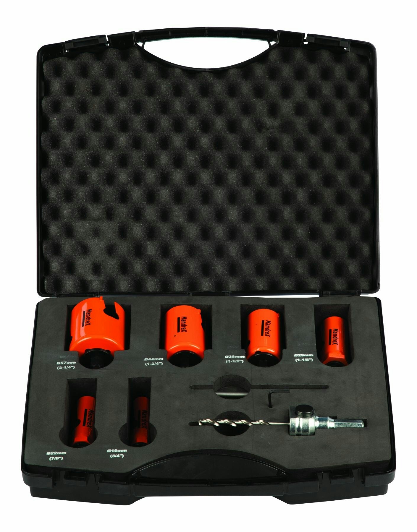MANDREX MXqs Hole Saw Kit - Plumber - Multi-purpose SuperXcut