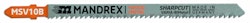 MANDREX SHARPCUT - VARIA Jigsaw Blade  (2st/förp)