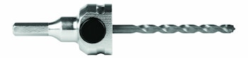 MANDREX MXqs arbor - Hex 8,5 - incl. Carbide tipped pilot drill