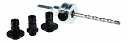 MANDREX Starter Kit MXqs - Arbor SDSplus -  HSS Long pilot drill