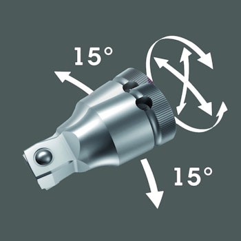 WERA 8794 A Zyklop Wera wobble förlängare 1/4''x56.0