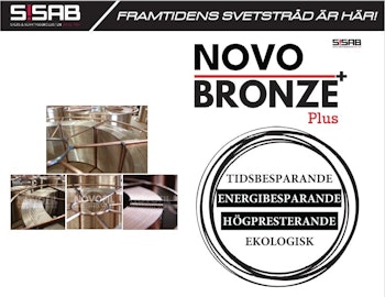 NOVOFIL Migsvetstråd SG2 0,8x15kg BRONZE