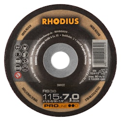 RHODIUS RS38 Slipskiva 115x7x22,23 (25 förp)