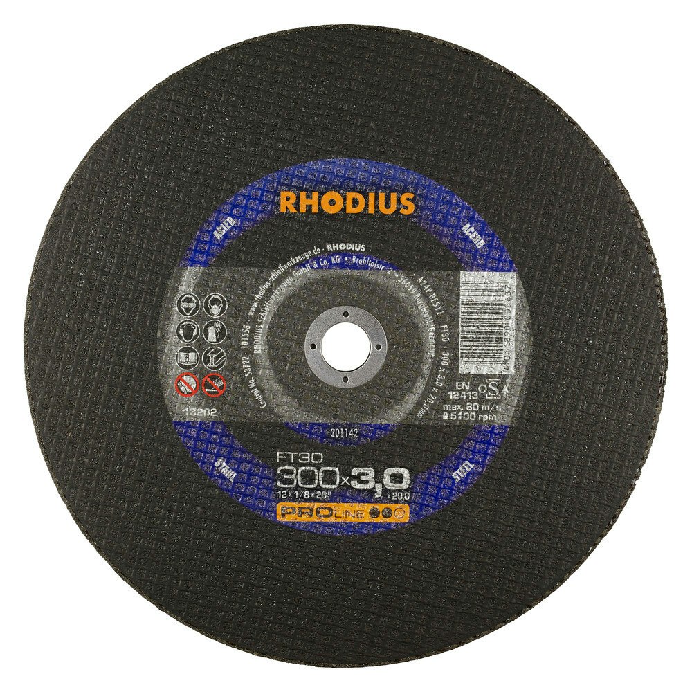RHODIUS FT30 Kapskiva 300x3,0x20 (25 förp)