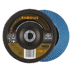 RHODIUS LSZF2 Lamellslipskiva 180x22,23 K40 PRO (10 förp)