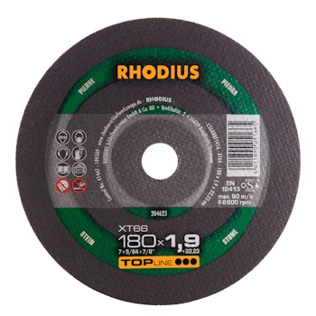 RHODIUS XT66 Kapskiva 180x1,9 Sten (25st/frp)
