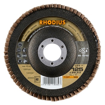 RHODIUS LGZF 125x22,23 K60 (10 förp)