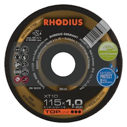 RHODIUS XT10 Kapskiva 115x1,0x22,23 (50 stk förp)
