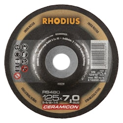 RHODIUS CERAMICON 125x7,0 25/förp