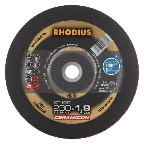 RHODIUS XT 100 CERAMICON 115x1,0x22,23 (25 förp)