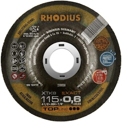 RHODIUS XTK6 Exact 115x0,6x22,23 (50 stk förp)