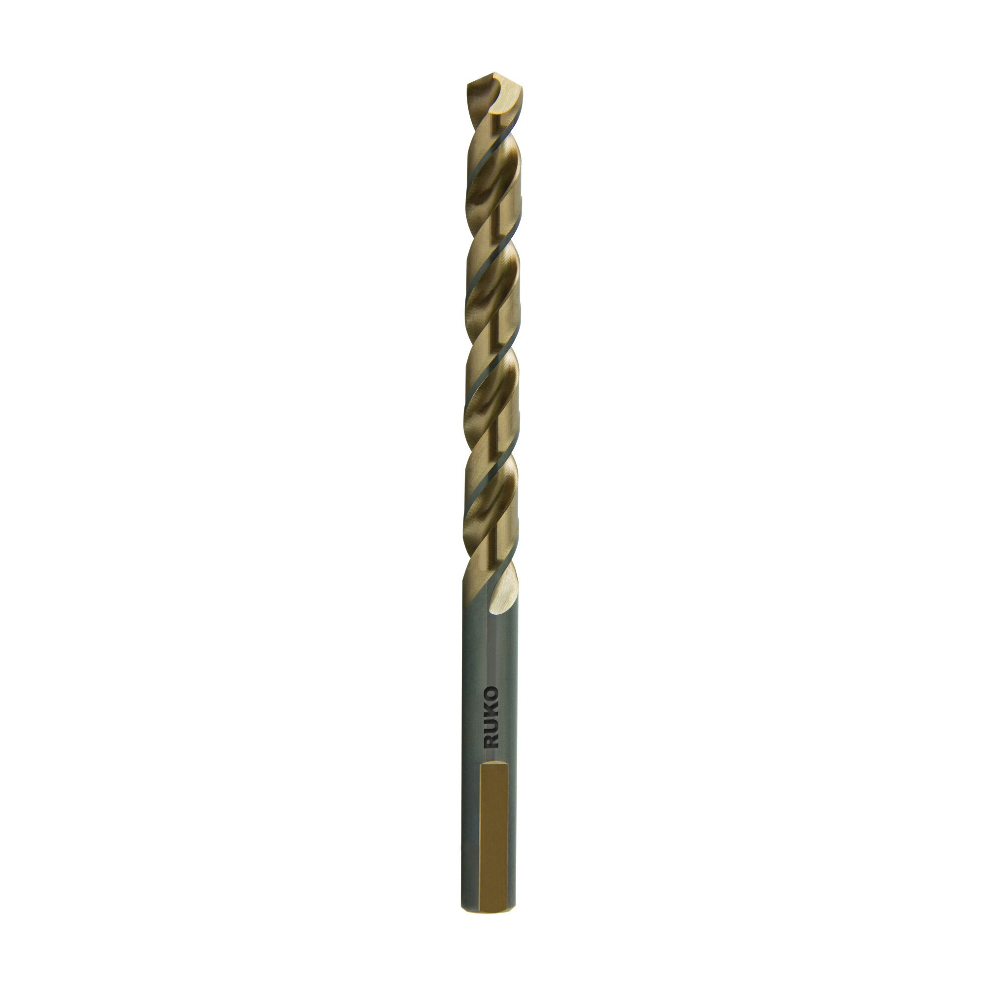 RUKO Spiralborr DIN 338 Typ UNI, HSSE-Co 5 - 1,0 mm (10 förp)