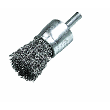 RHODIUS Ändborste Inox17x25x6,0 12st/frp
