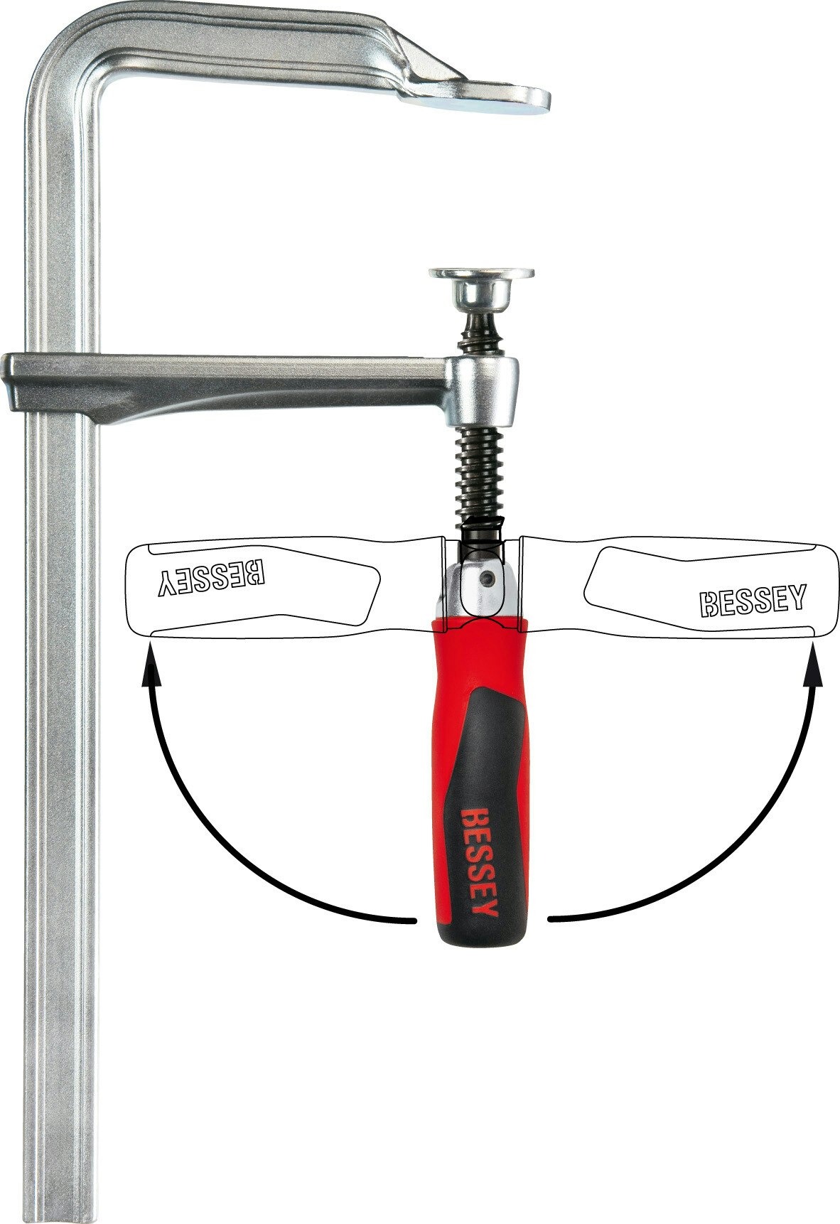 BESSEY Skruvtving 250mm