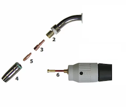 Munstycksfjäder M25 x5st