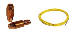 Kontaktrör M6x25-06 x5st