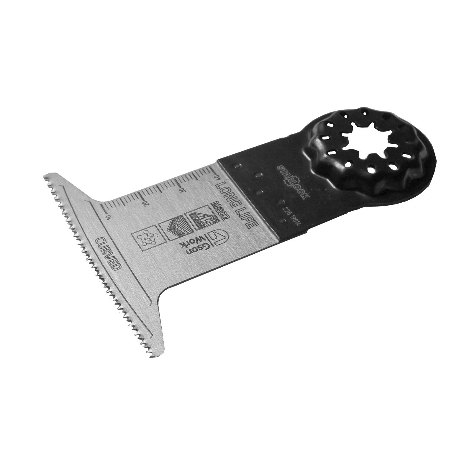 Multiblade Starlock Curved Wood 65 x 42 mm 5pcs