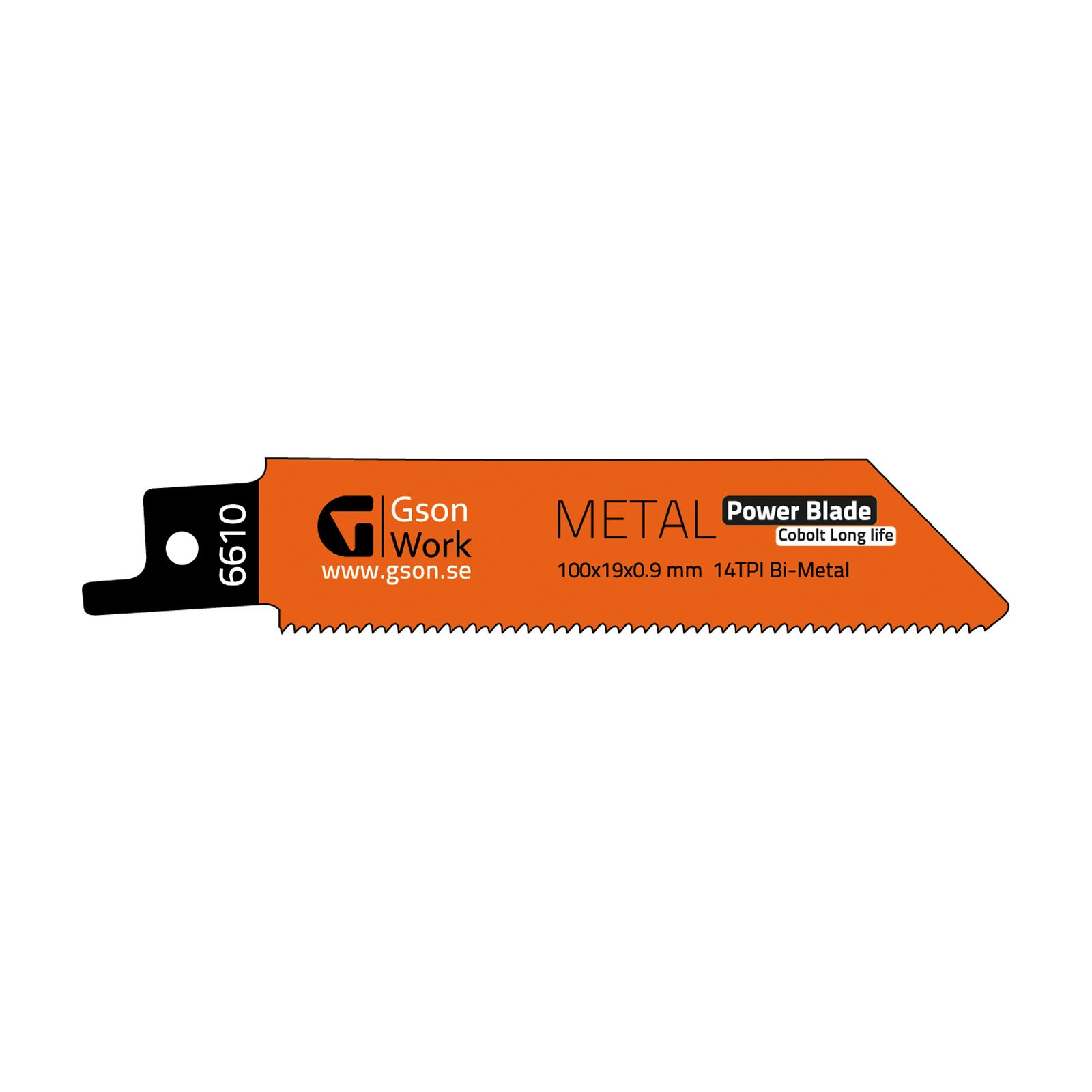 Tigerblade Metal 14, 10 st