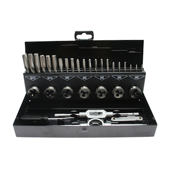 Thread Cutting Set M3-M12 32pcs